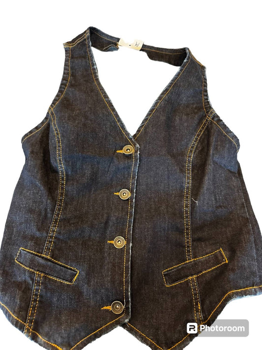 Bianco - BABY DENIM VEST