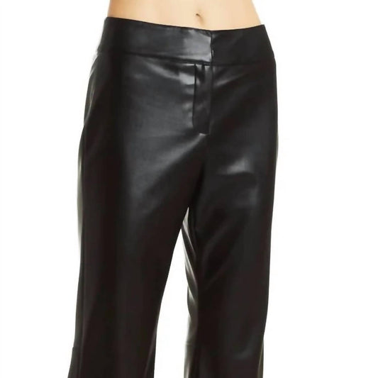 Drew - Riley Vegan Leather Flare Pant