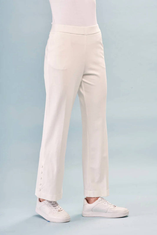 Insight - Side Snap Solid Scuba Pant