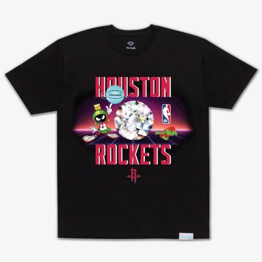 Diamond Supply Co. - MEN'S SPACE JAM HOUSTON ROCKETS TEE