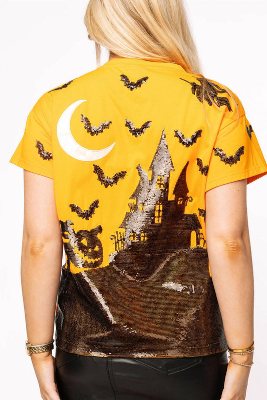 Queen Of Sparkles - Halloween House Tee