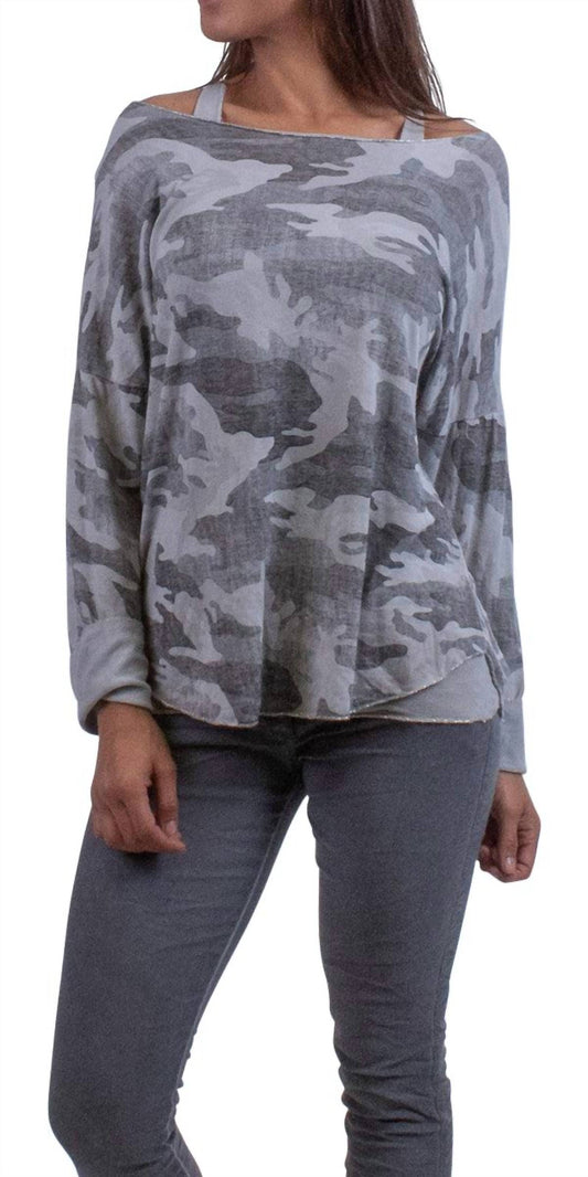 Gigi Moda - Vittoria Camo Sweater