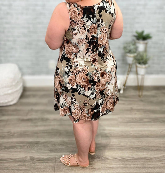 Heimish Usa - Floral Swing Dress With Pockets