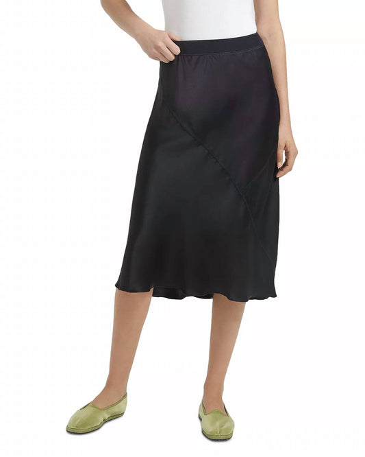 Atm - SILK PULL ON MIDI SKIRT