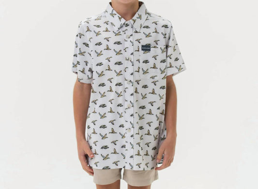 Burlebo - Youth Performance Button Up Shirt