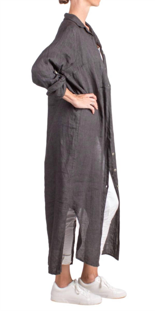 Gigi Moda - Donata Linen Maxi Dress