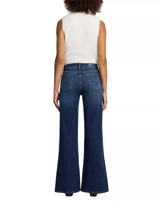 7 For All Mankind - Lotta High Rise Wide Leg Jeans