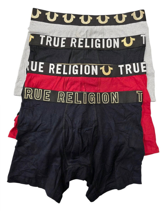 True Religion - Men's 4-pack Modal Boxer Briefs