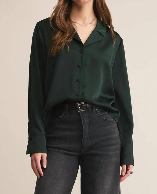 Z Supply - Ana Satin Button Up Shirt