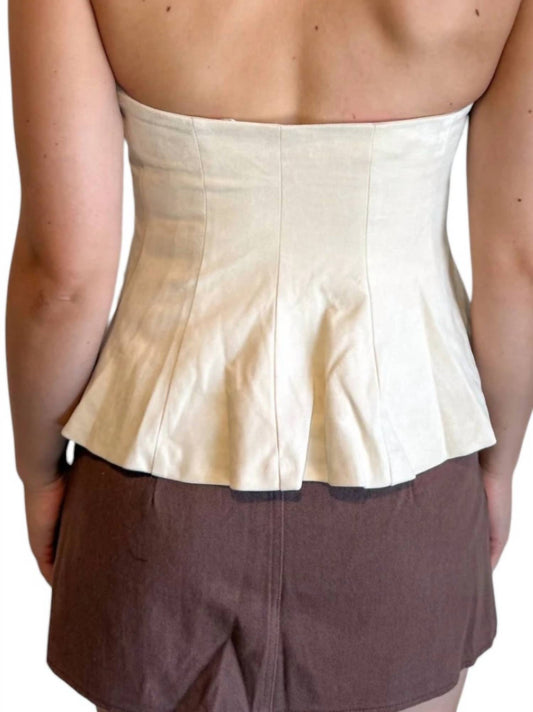 Sky To Moon - Cozy Suede Tube Top