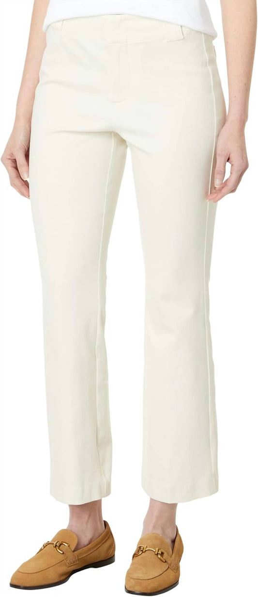 Nic + Zoe - Women's Demi Boot Ankle Plaza Pants