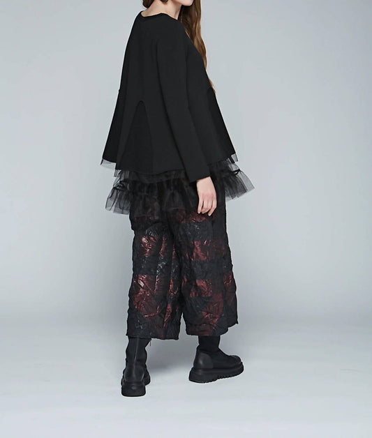 Luukaa - Stripe Wrinkled Pants