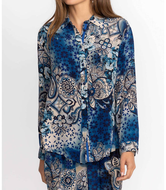 Johnny Was - Oversized Pleat Shirt