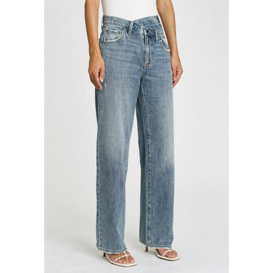 Pistola - Bobbie Crossover Wide Leg Jean
