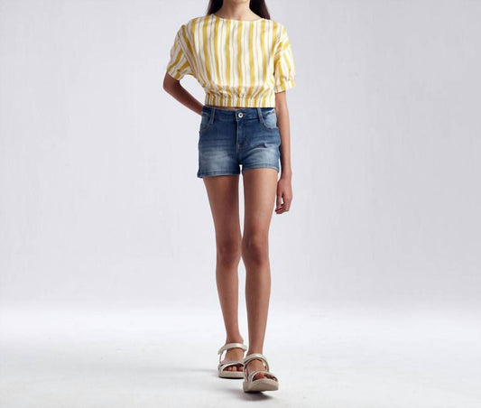Mayoral - Basic Denim Shorts