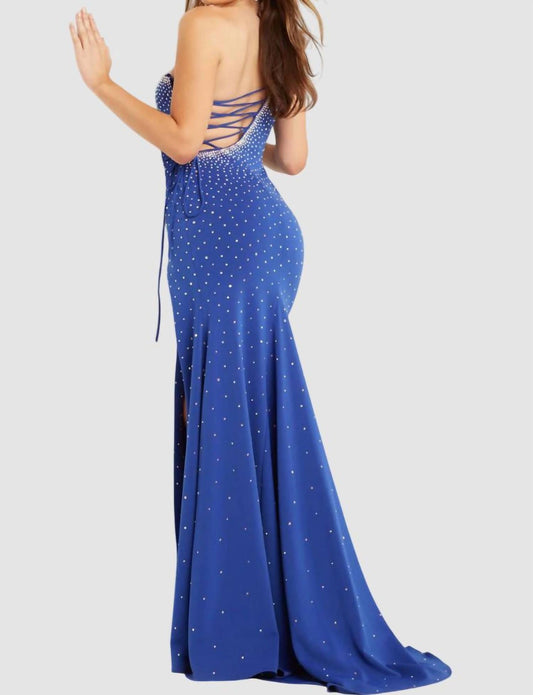 Jovani - Crystal Embellished Gown