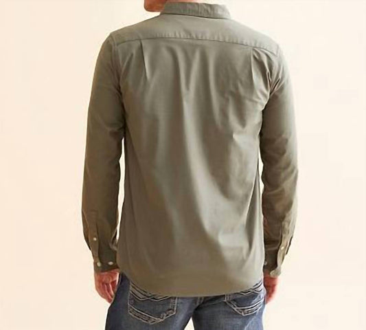 Rvca - That'll Do Stretch Long Sleeve Woven Shirt