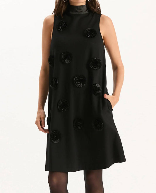 Tyler Boe - Ponte Satin Trim Dress