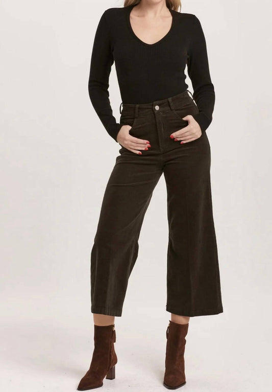 Dear John Denim - Audrey Cropped Corduroy