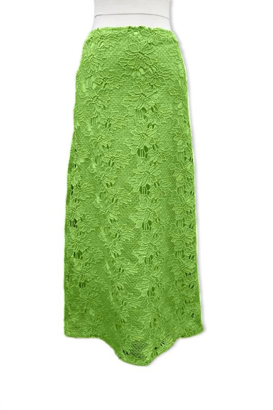 Paparazzi - Women's Lace Maxi Skirt