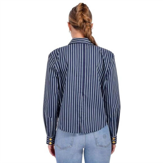 L'Agence - Cosette Hi Low Shirt