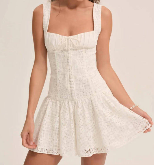 For Love & Lemons - Daisy Lace Mini Dress