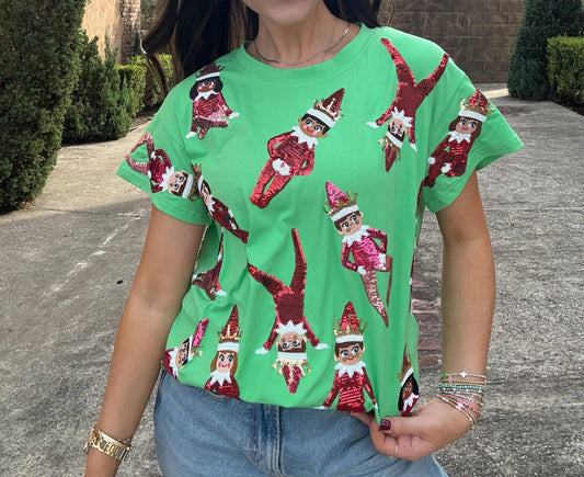 Queen Of Sparkles - Women's Elf Top