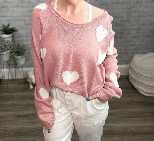 Jadyk - All My Love Heart Sweater