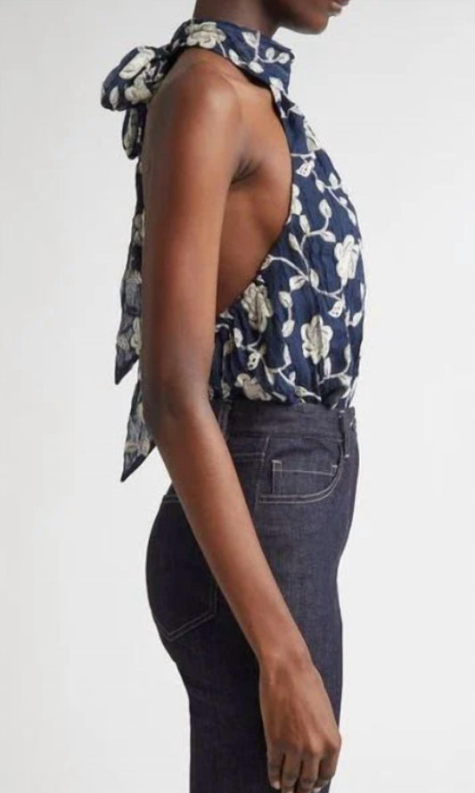 Ramy Brook - Emerie Lily Embroidered Halter