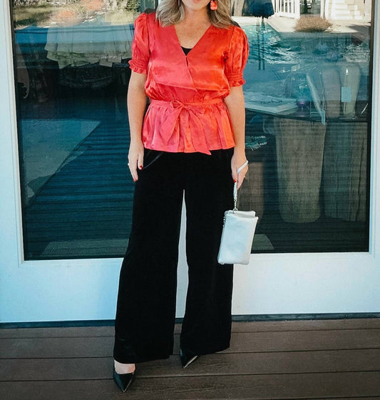 Sugarlips - Anastasia Peplum Blouse