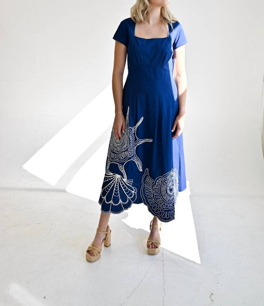 Never A Wallflower - Nautilus Maxi Dress