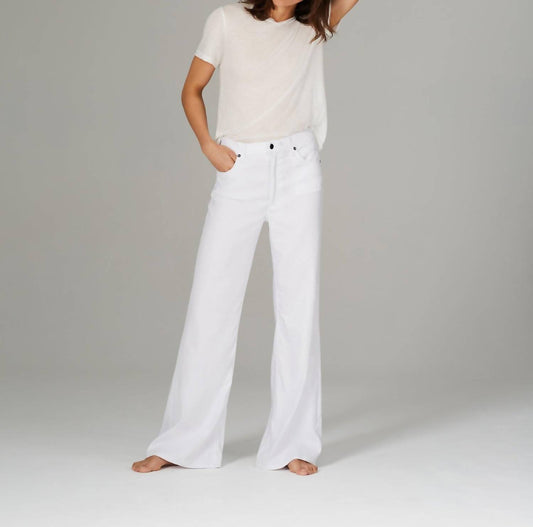 Askk Ny - Wide Leg Linen Blend Pants