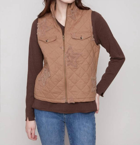 Charlie B - Short Quilted Vest