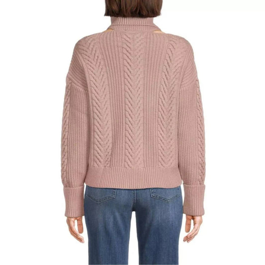 Paige - Lorilee Cold Shoulder Turtleneck Wool Sweater