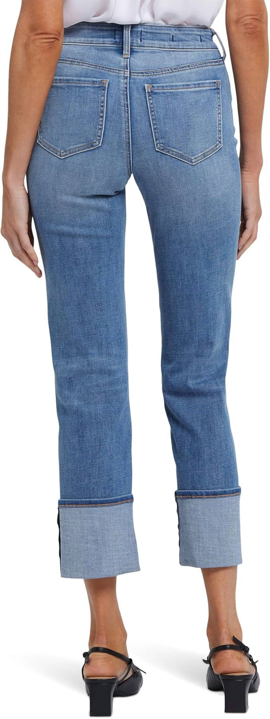 Nydj - Marilyn Straight With Cuff Jeans