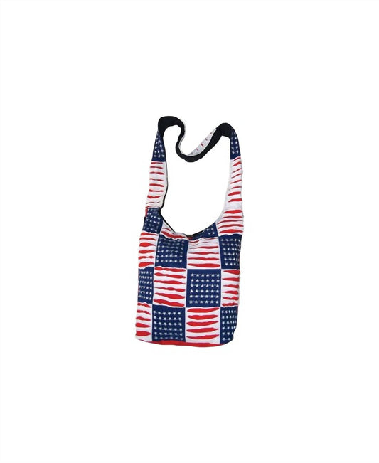 Yak & Yeti - Unisex American Flag Shoulder Bag