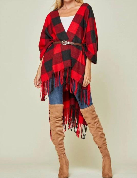 Buffalo Plaid Wrap