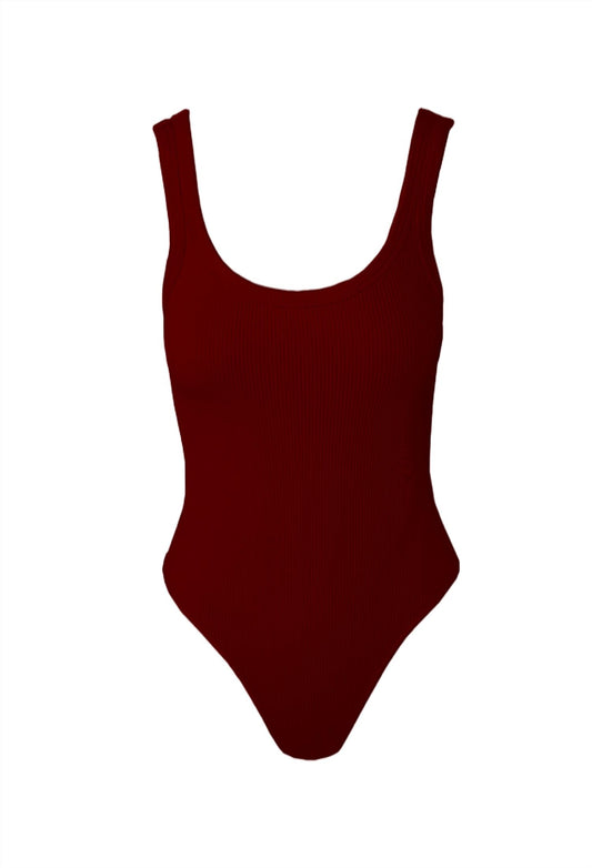 Nikibiki - Ribbed Scoop Bodysuit