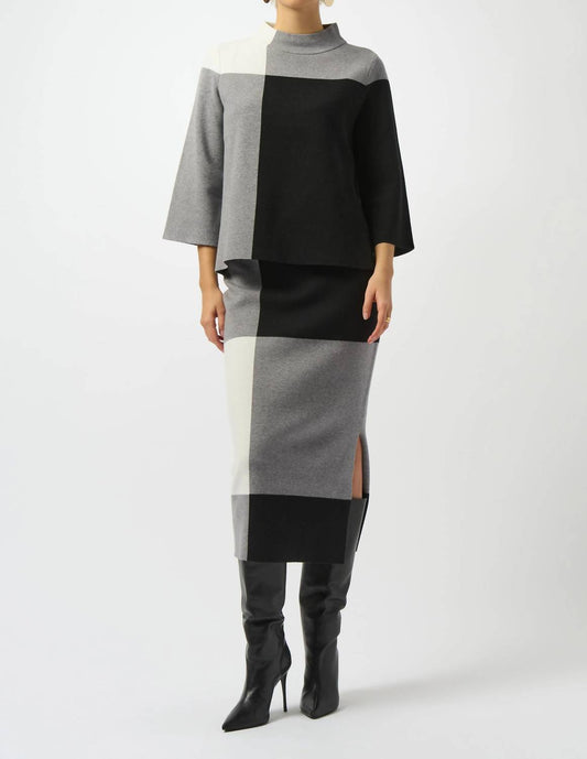 Joseph Ribkoff - Color Block Sweater