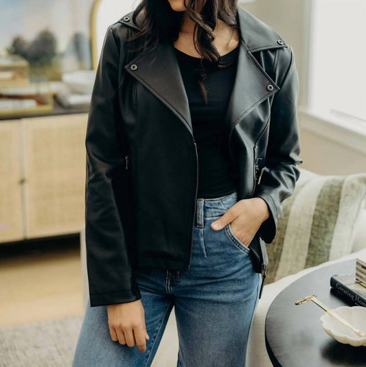 Mikarose - Faux Leather Jacket