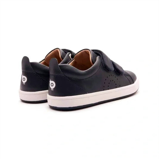 Oldsoles - Boys Big Tot Velcro Leather Sneakers