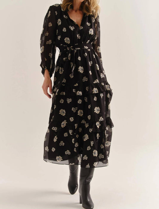 Cartolina Nantucket - Lorelei Long Sleeve Dress
