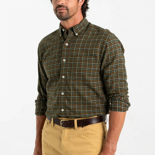 Duck Head - Clement Plaid Cotton Flannel Sport Shirt