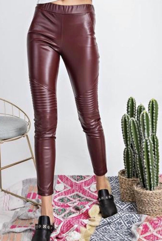 Easel - Venice Moto Jeggings
