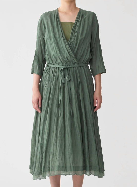 Pas De Calais - Botanical Dye Belted Dress