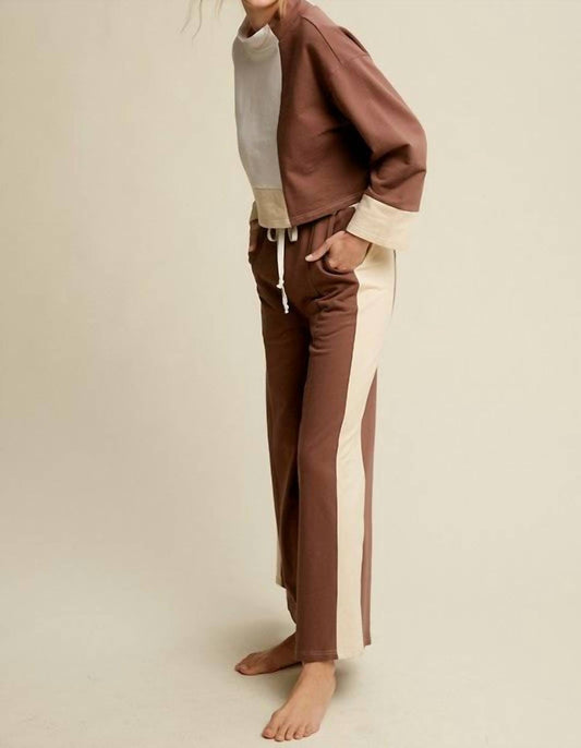 Listicle - Arlet Color Block Lounge Set