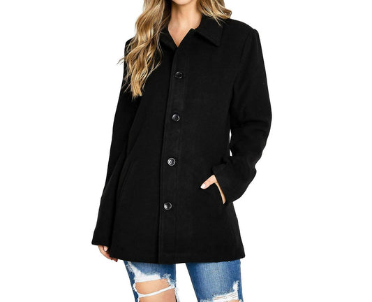 Palomares Apparel - Classic Warm Fleece Midi Car Coat