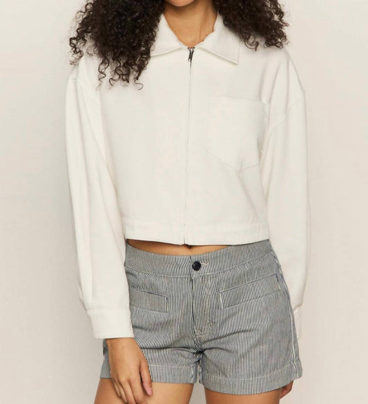 Sanctuary - Cropped Paper Boy Long Sleeve Jacket