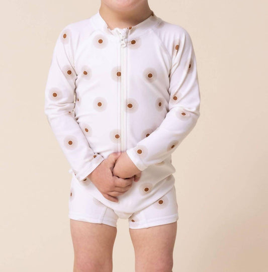 Roco Swim - Boy's Zip Up Rashguard