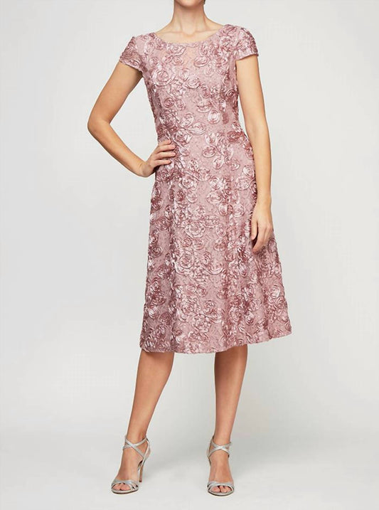 Alex Evenings - Audrey Lace Short Dress